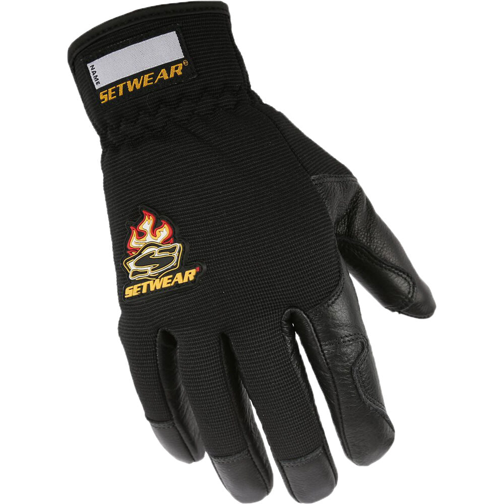 Setwear Pro Leather glove for grip and rigging