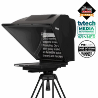 Autocue 19 inch Pioneer PTZ Teleprompter for robotic pan-tilt-zoom cameras