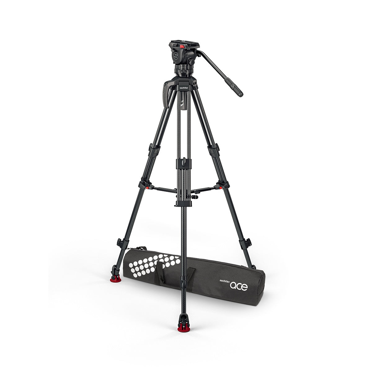 Sachtler ACE XL Mk II carbon fibre tripod system with bag for film schools