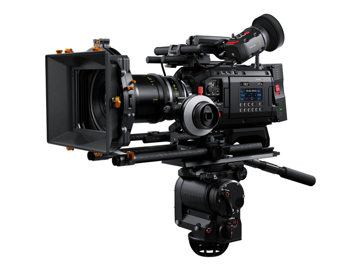 Blackmagic URSA Cine 12K LF Accessories: Power, Support and Monitoring