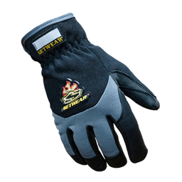 Setwear EZ Fit Extreme Glove in black, leather reinforced palm