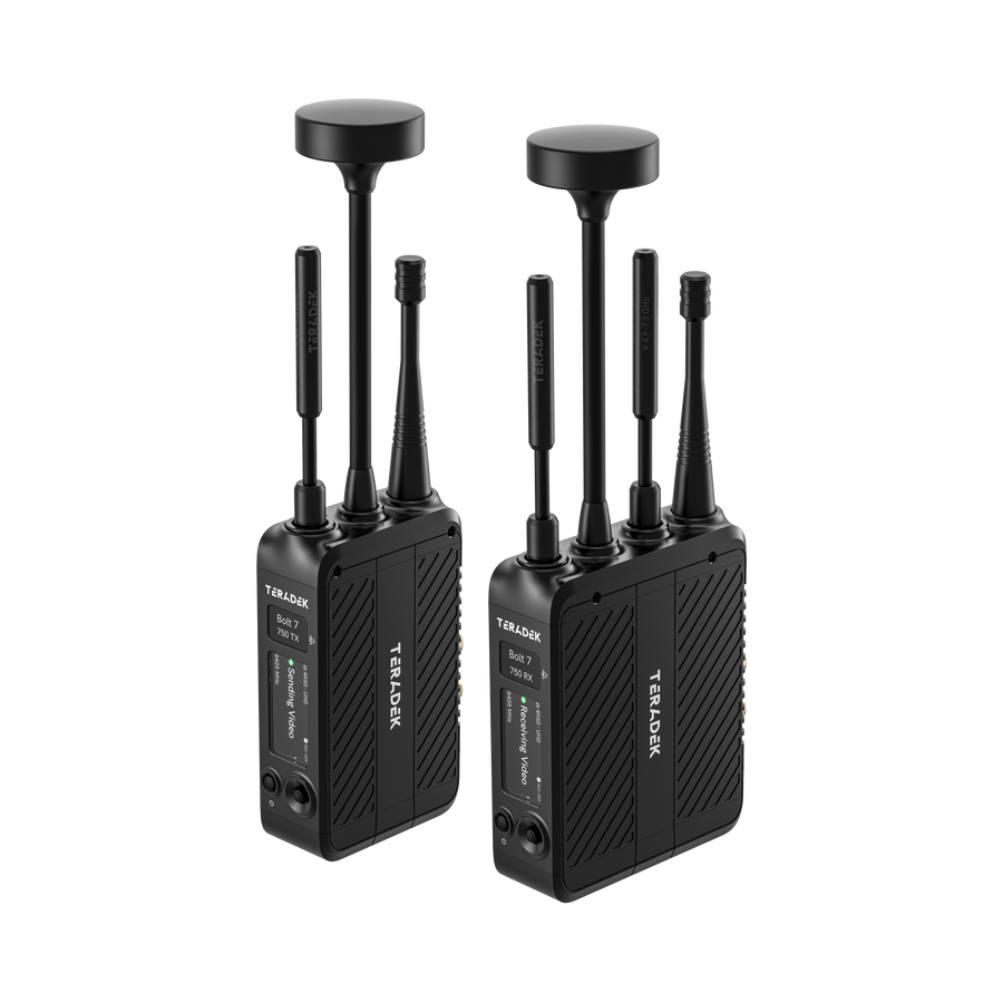 Teradek Bolt 7 750 12G-SDI/HDMI Wireless TX/RX Set (No Battery Cradles)