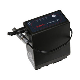 Teradek SWIT Replacement Battery for Panasonic VW-VBG6 with 10in Barrel to 2-Pin Cable