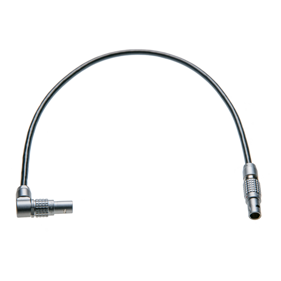Teradek 4-Pin Right Angle to 4-Pin Connector Cable, 13in