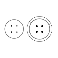 Teradek RT MK3.1 Power Cable for RED EPIC +1 and PRO-IO Modules (24in/60cm)