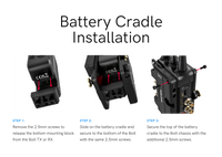 Teradek Bolt 7 TX Battery Cradle, 14V Gold Mount