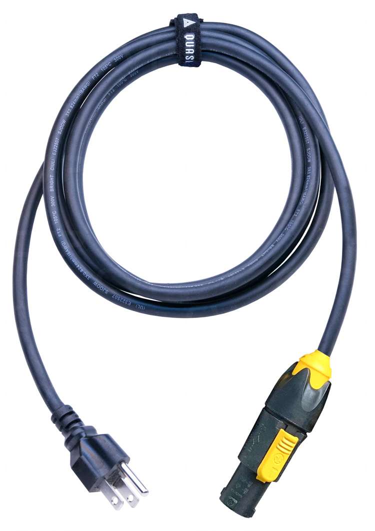 Quasar Science Power 1 TRUE1 Power Cable 8', Type G (UK)