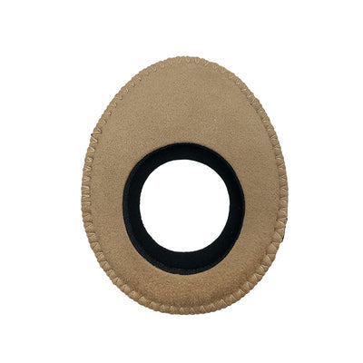 OpenMoon oval microfiber eye cushion in khaki