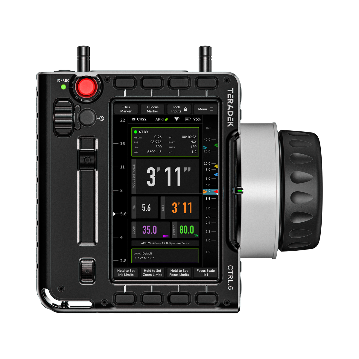 Teradek RT CTRL.5 Wireless Lens Control Handset
