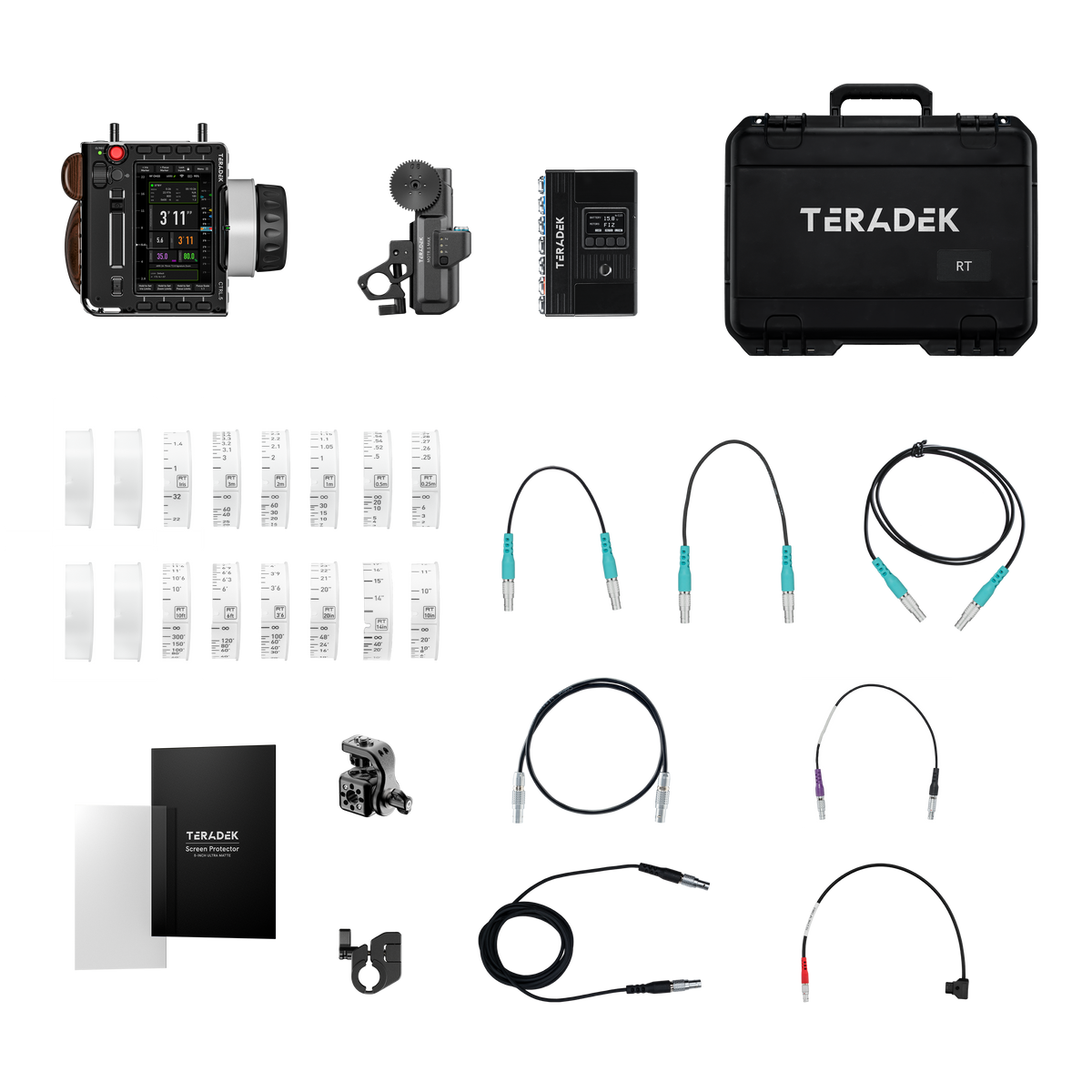Teradek RT FIZ Wireless Lens Control Kit (CTRL.5, MDR.X, MOTR.S MAX)