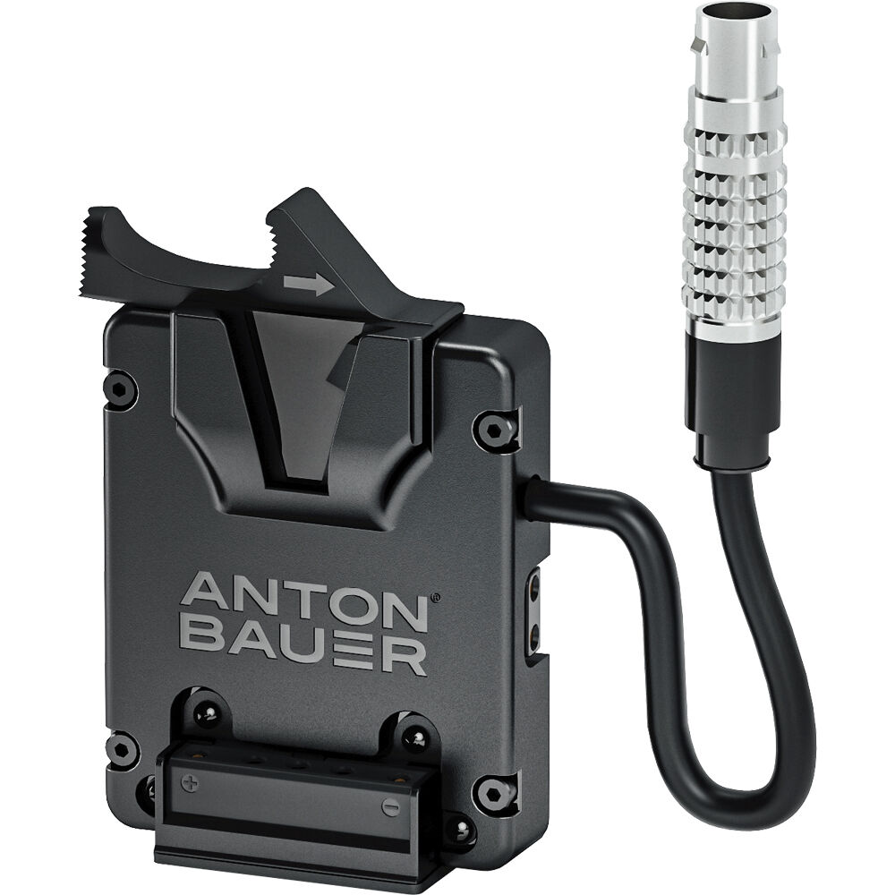 Anton Bauer Micro V-Mount Bracket with P-Tap and Lemo