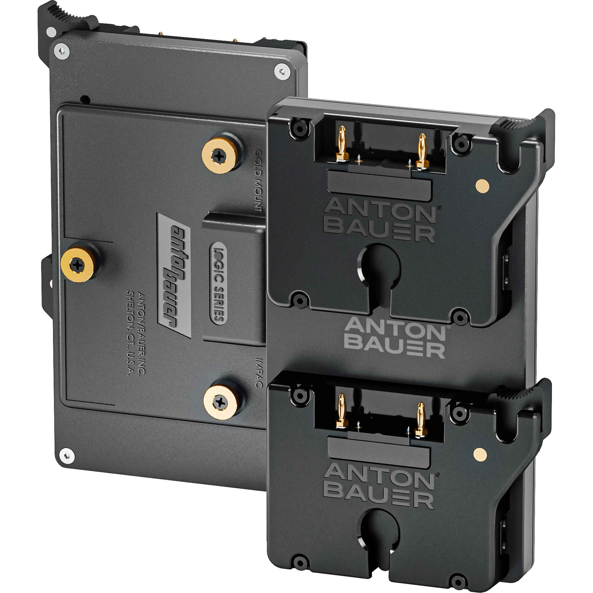 Anton Bauer Dual Micro Gold Mount Plate to Gold Mount