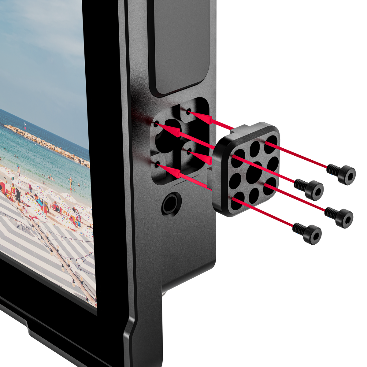SmallHD Steel ¼”-20 Inserts for Ultra 7, Ultra 10 (3-Pack)