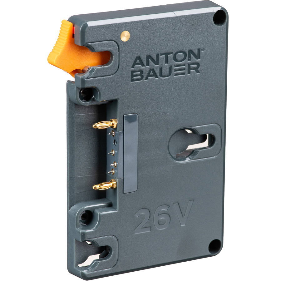 Anton Bauer Female Gold Mount Plus plate with flying leads - NO P-TAPS
