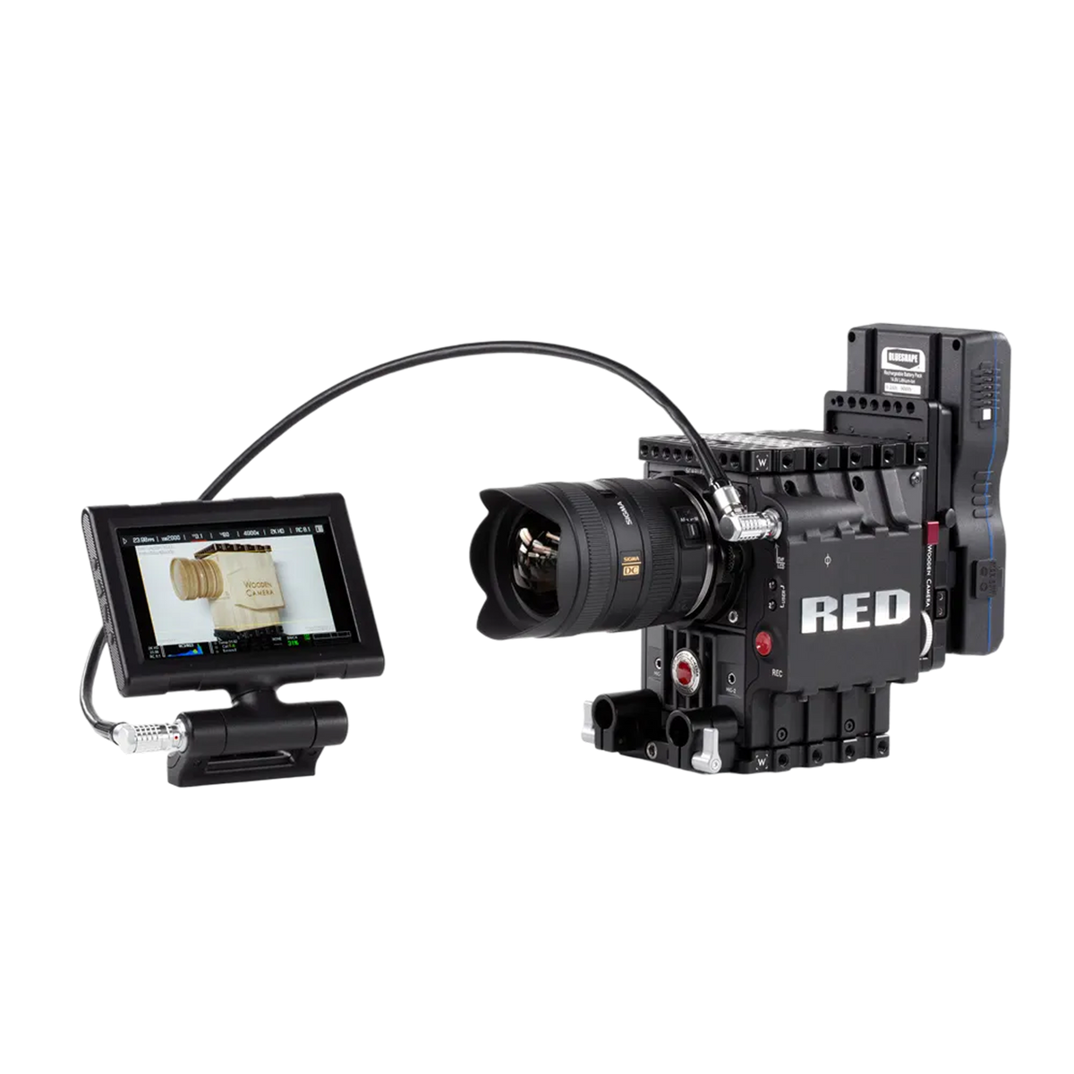 Wooden Camera LCD/EVF Cable (RED®, R/R, 24")