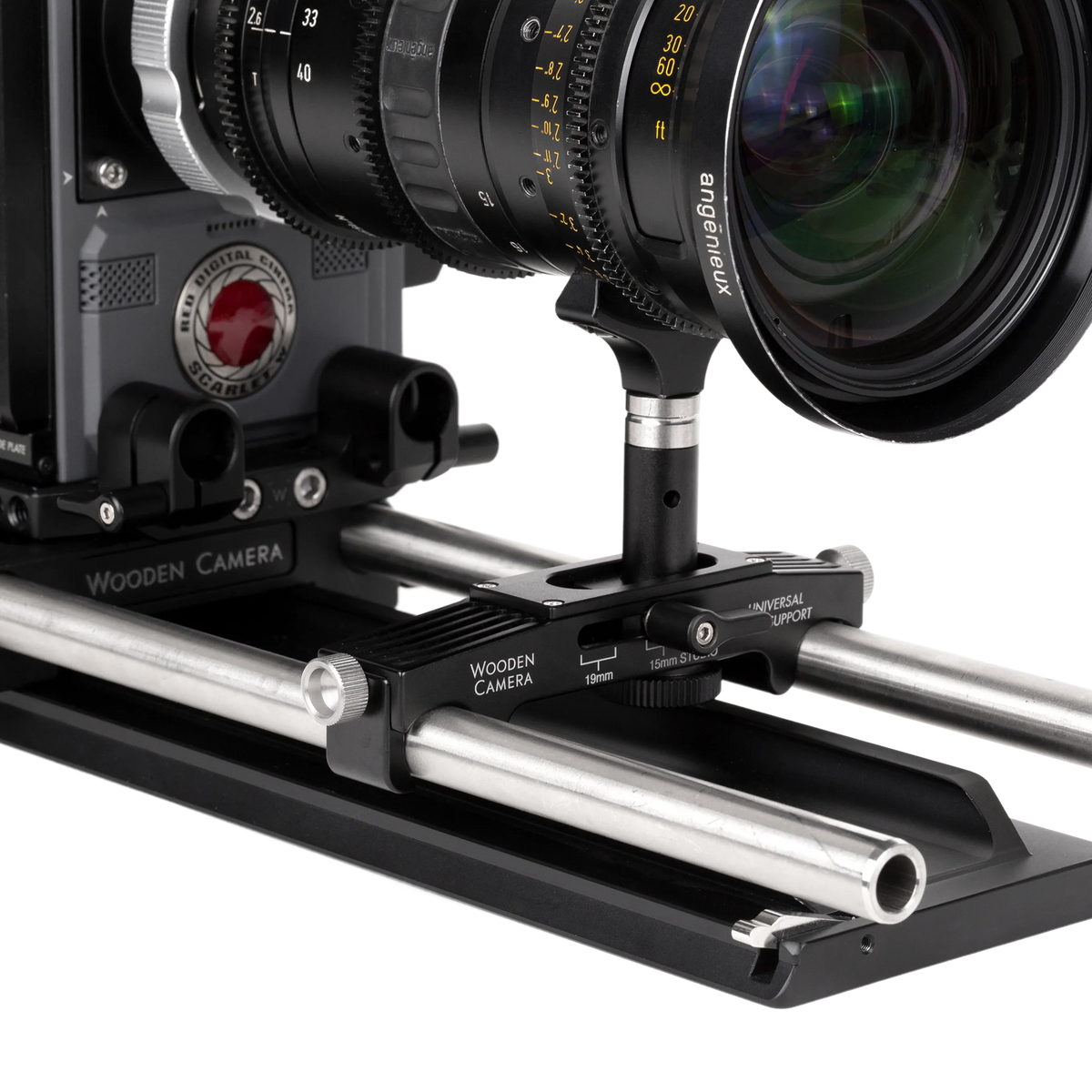 Wooden Camera Universal Lens Support (19mm/15mm Studio)