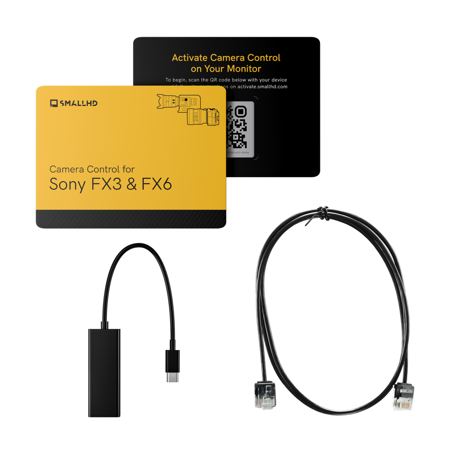 SmallHD Camera Control Kit for Sony FX6 (Ultra 5, Ultra 7, Ultra 10, Cine 7)