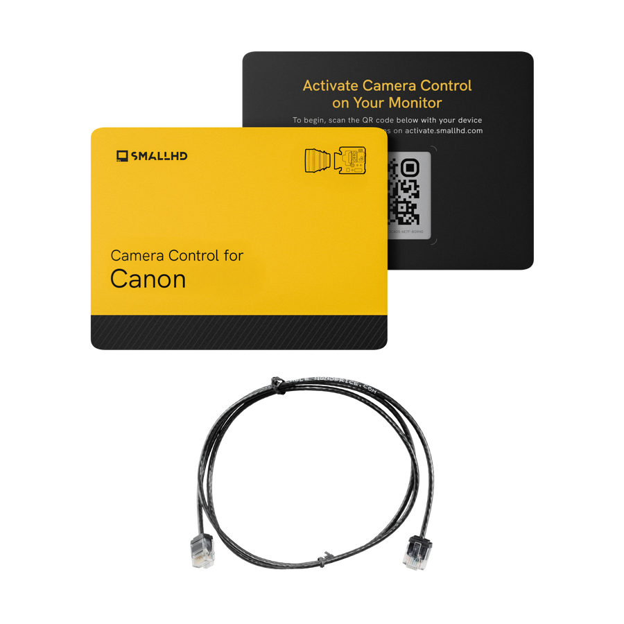 SmallHD Camera Control for Canon C300mkIII, C500mkII, C400, C70, C80 (Ultra 5, Ultra 7, Ultra 10, Cine 7)