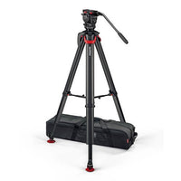Sachtler System aktiv6 flowtech75 with mid level spreader