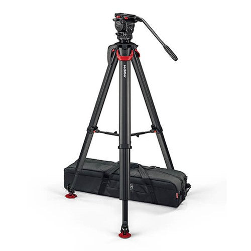Sachtler System aktiv6 flowtech75 with mid level spreader