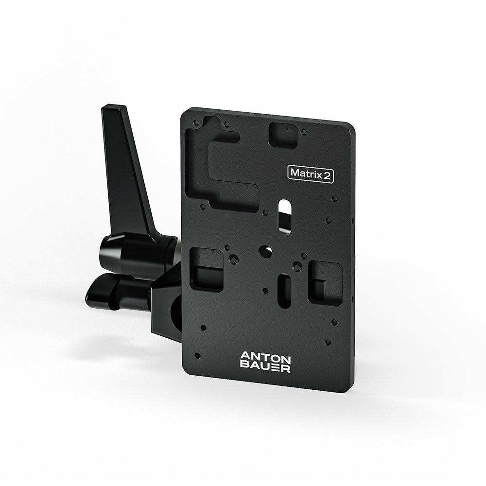Anton Bauer Universal Plate with Stand Holder - front