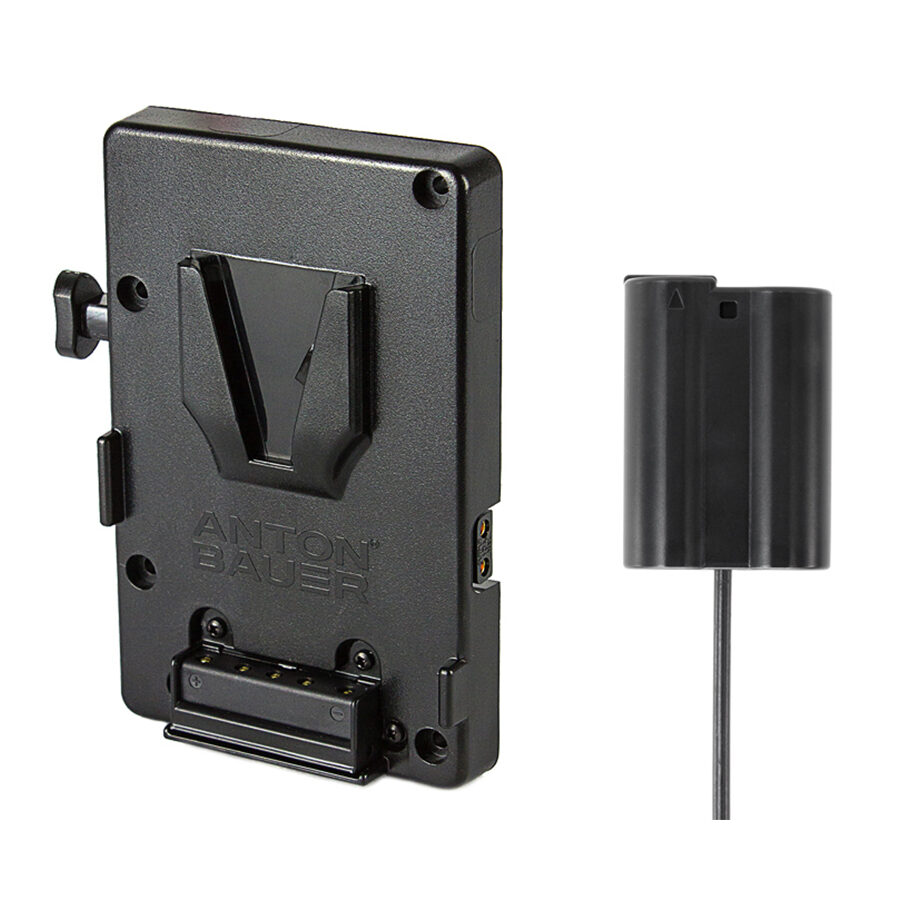 Anton Bauer V-Mount to Nikon (D500, D610, D750, D800, D7000, D7100, D7200, D7500, Z6, Z7) Faux Battery