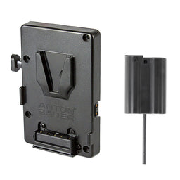 Anton Bauer V-Mount to Nikon (D500, D610, D750, D800, D7000, D7100, D7200, D7500, Z6, Z7) Faux Battery