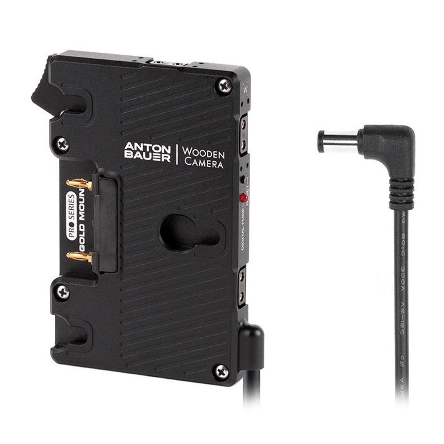 Anton Bauer Pro Gold Mount battery bracket for Sony FS7, FS5 and Panasonic EVA1