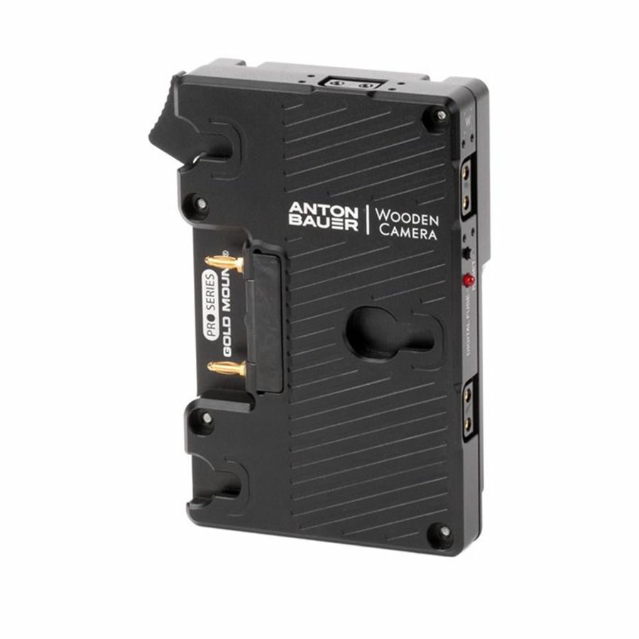 Anton Bauer Pro V-Mount Camera Side to Gold Mount Battery Side Adapter (3x P-Tap and Digital Fuse)