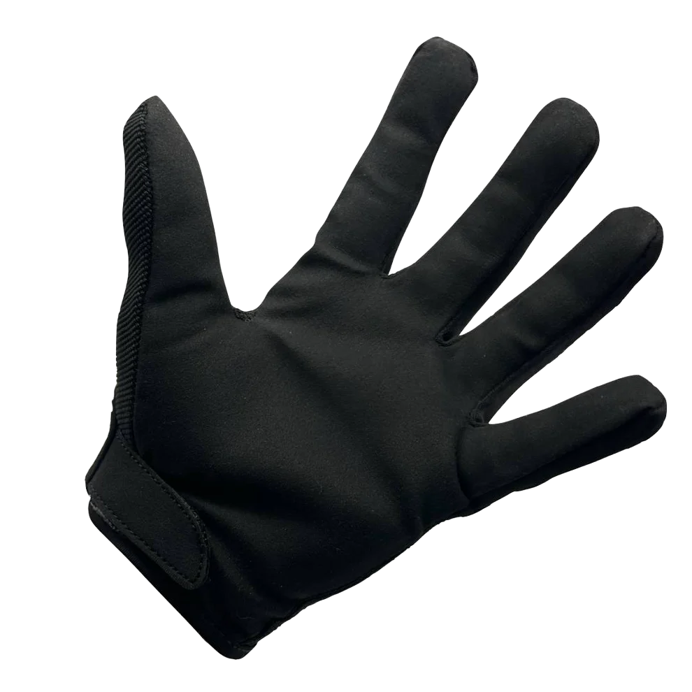 Setwear Stealth Glove in black, palm and grip detail