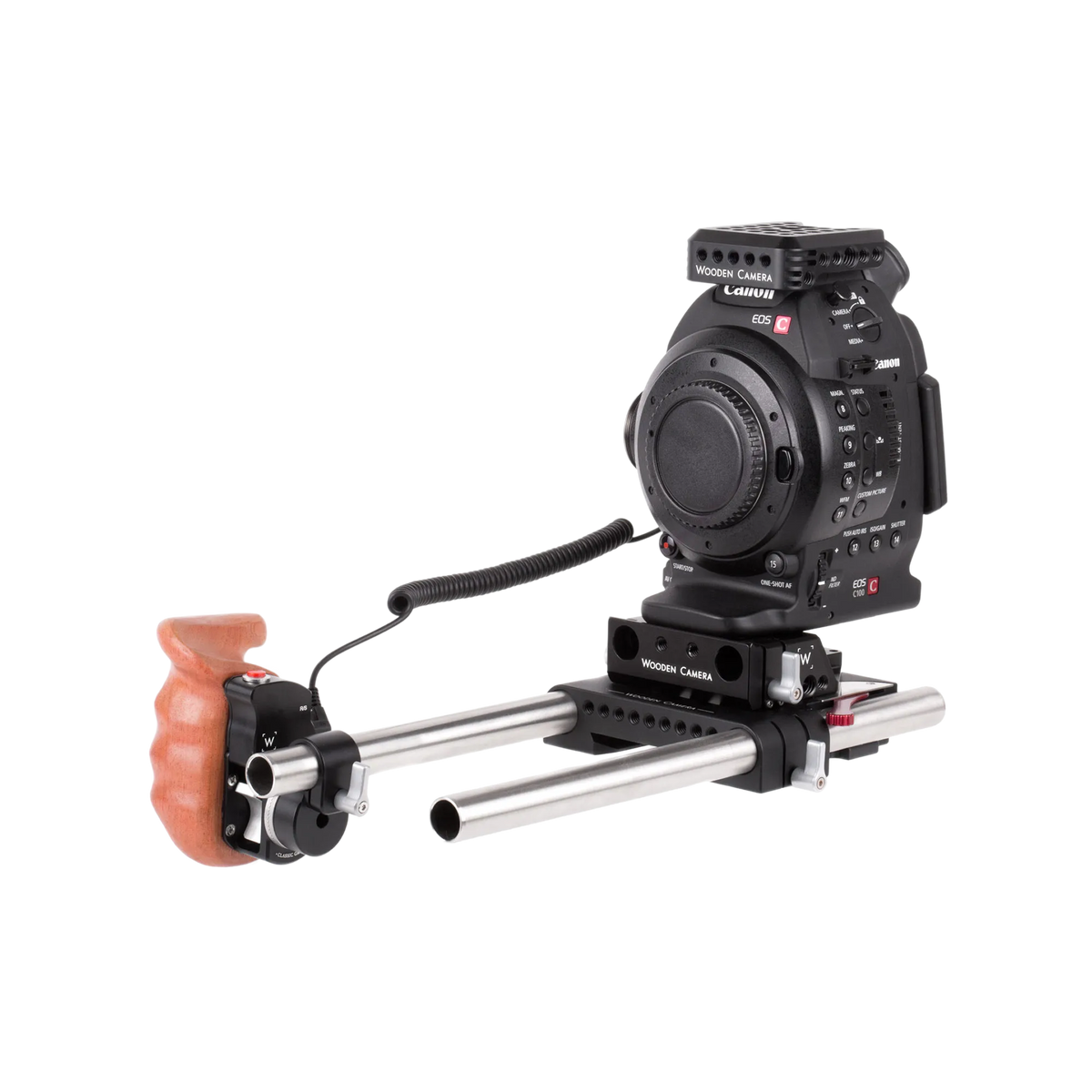 Wooden Camera Handgrip Trigger Box