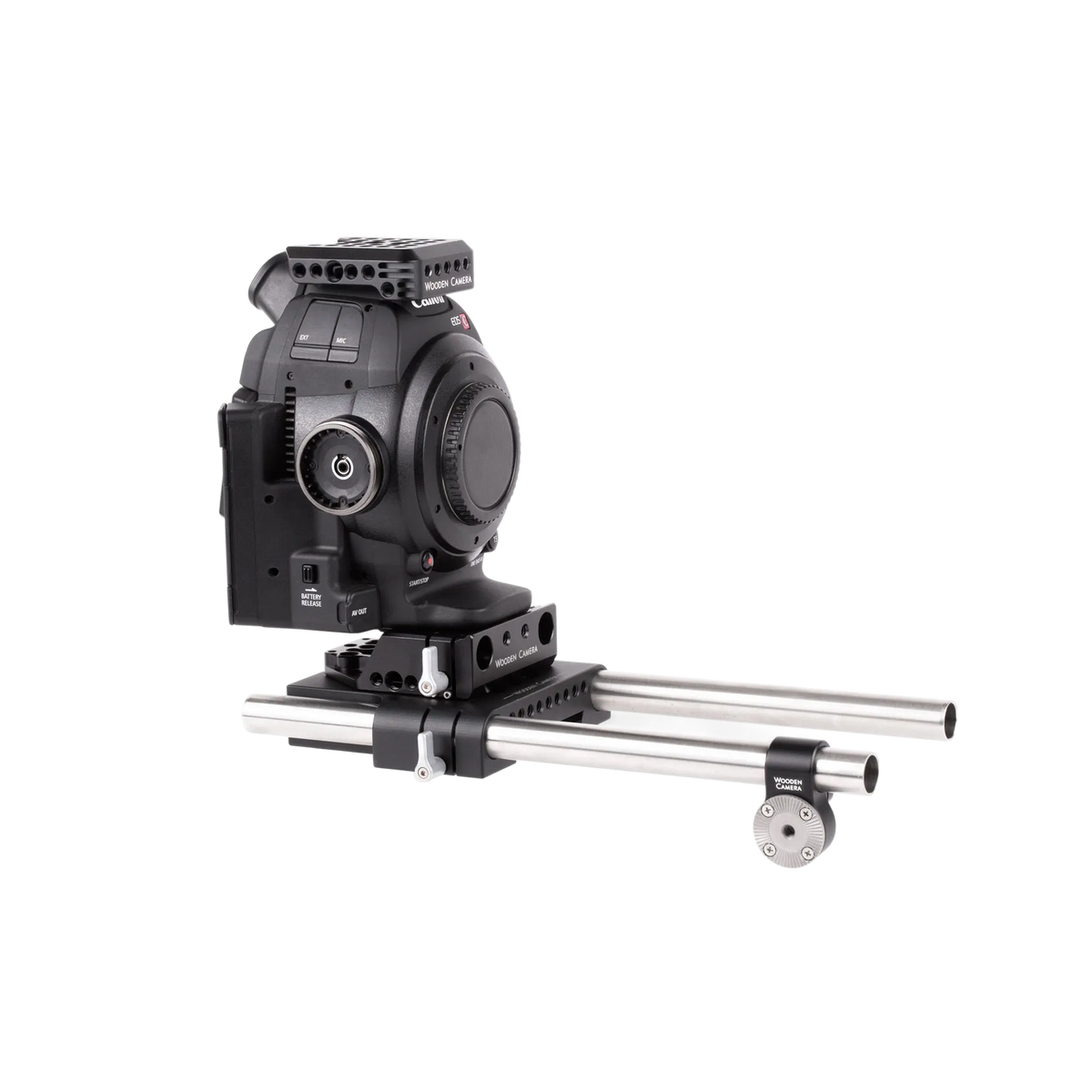 Wooden Camera 19mm Rod Clamp to ARRI Rosette
