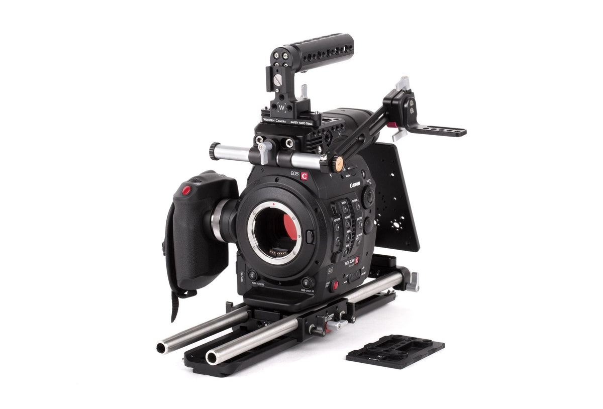 Wooden Camera Unified Baseplate (Sony FX9, FS7, FS7mkII, Canon C100mkII, C300mkII, C100, C300, C500)