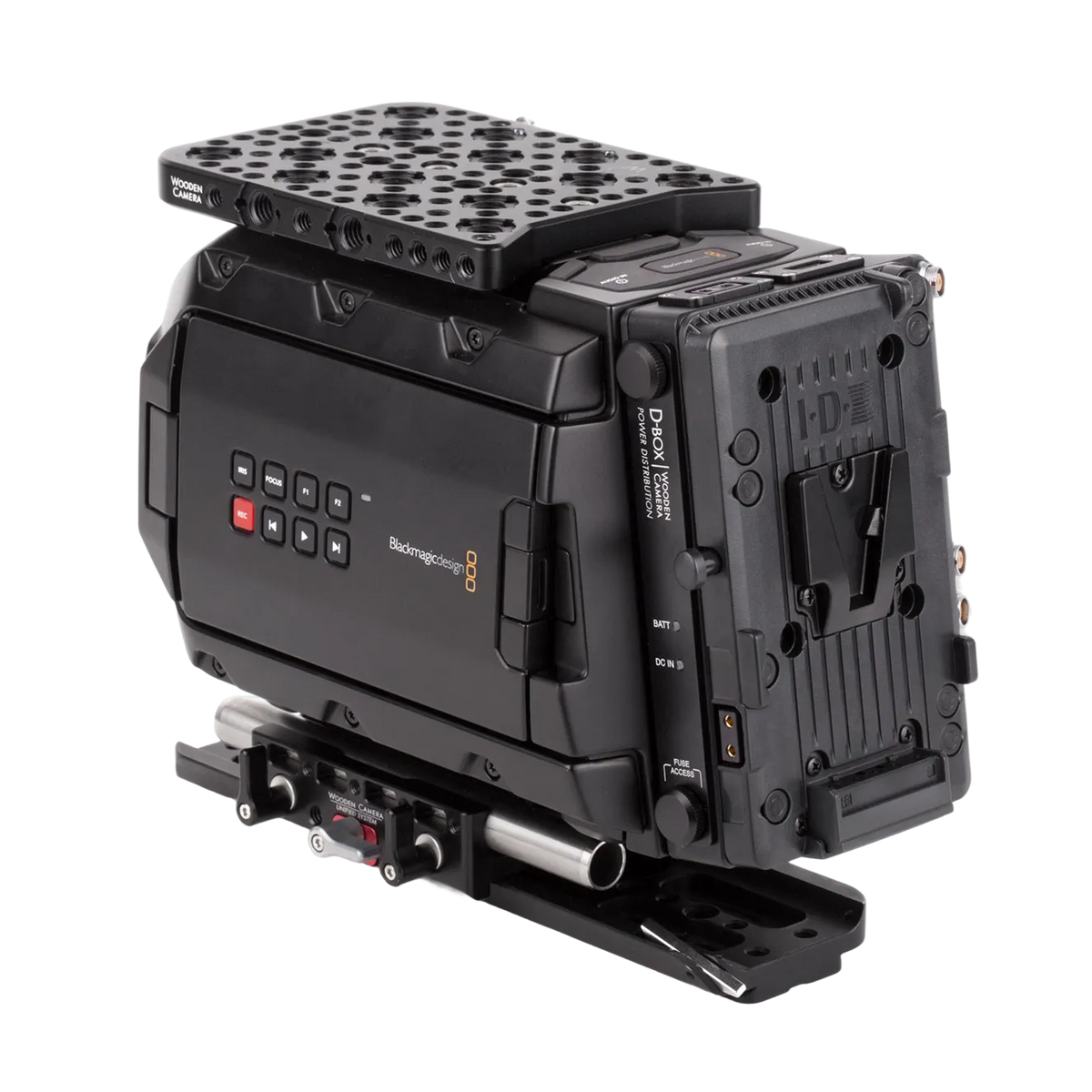 Wooden Camera D-Box® (URSA Mini, URSA Mini Pro / 12K, V-Mount)