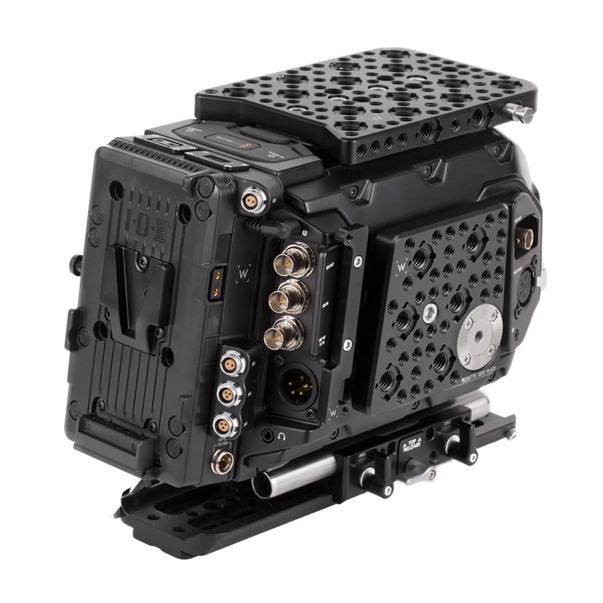 Wooden Camera D-Box® (URSA Mini, URSA Mini Pro / 12K, V-Mount)