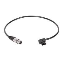 Wooden Camera D-Tap to 4pin XLR Female Straight (20")