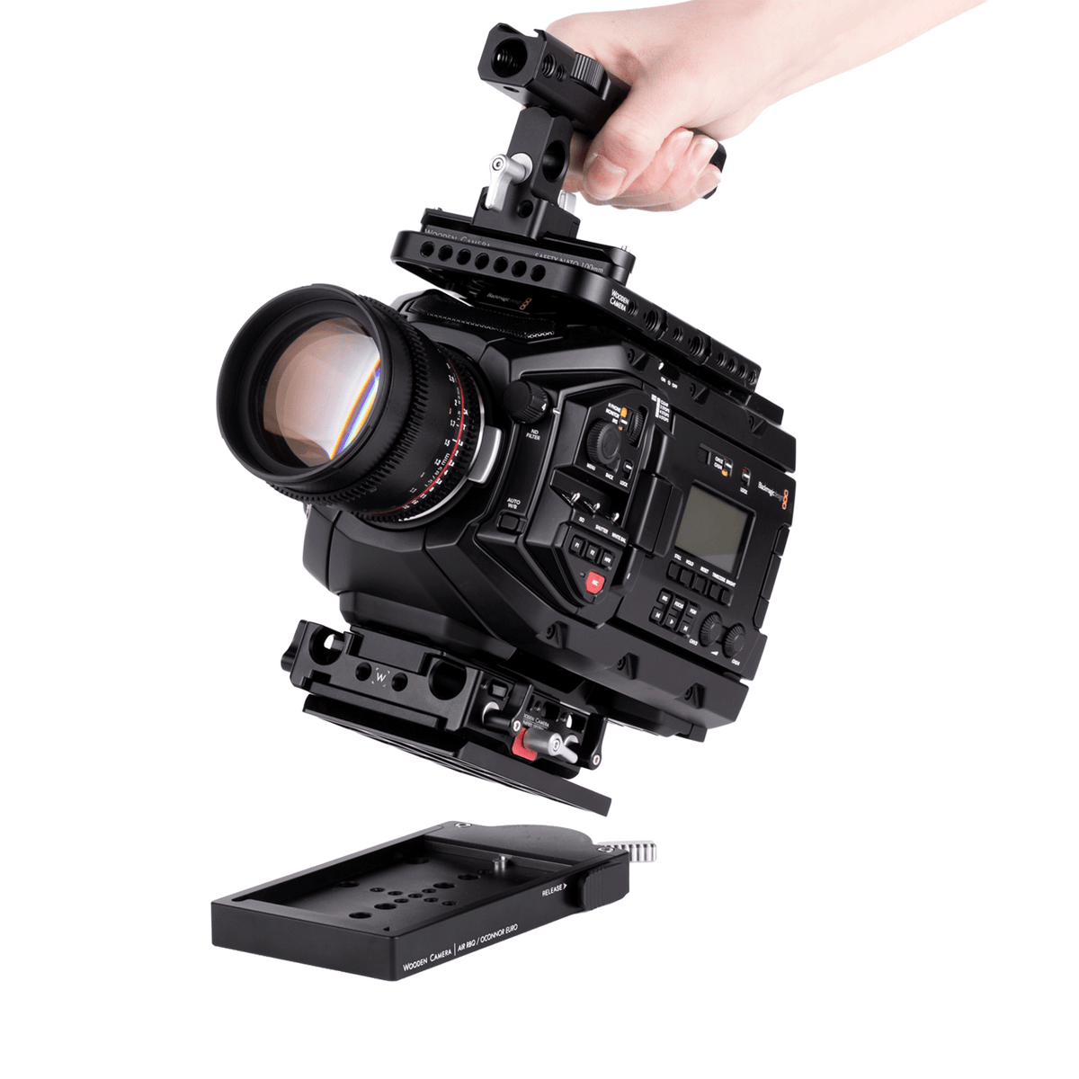 Wooden Camera Touch and Go System (120mm OConnor Euro, Sachtler 35, Ronford Baker RBQ Compatible)