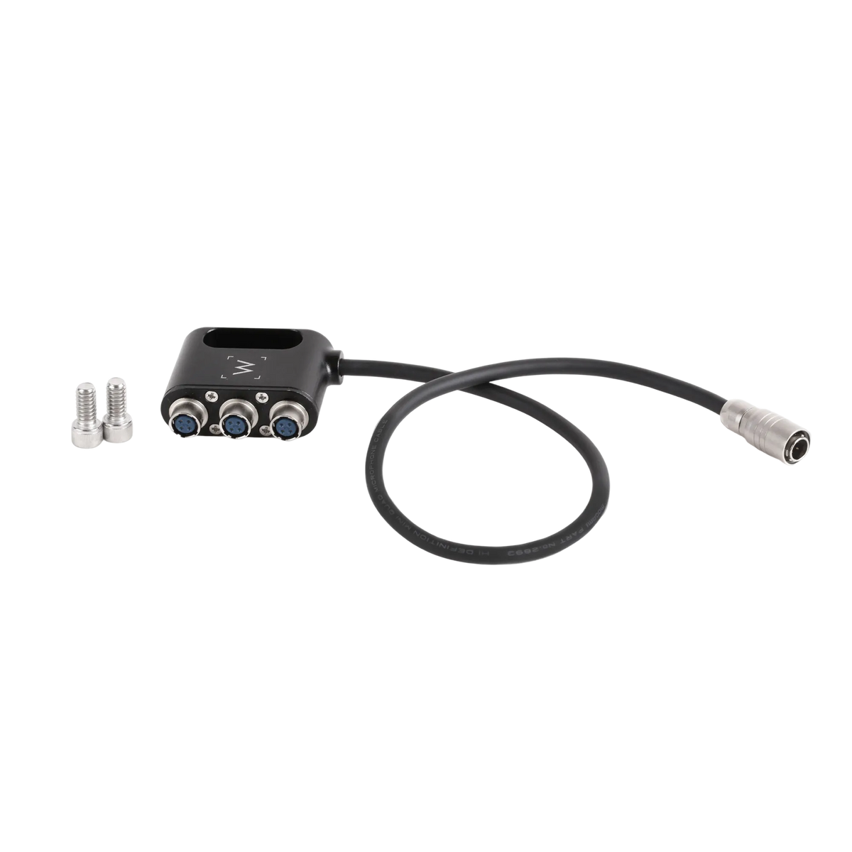 Wooden Camera 1 to 3 Mini Power Splitter (4pin Hirose)