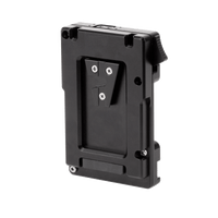 Wooden Camera WC Pro V-Mount Camera Side to Gold Mount Battery Side Adapter (3x D-Tap and Digital Fuse)