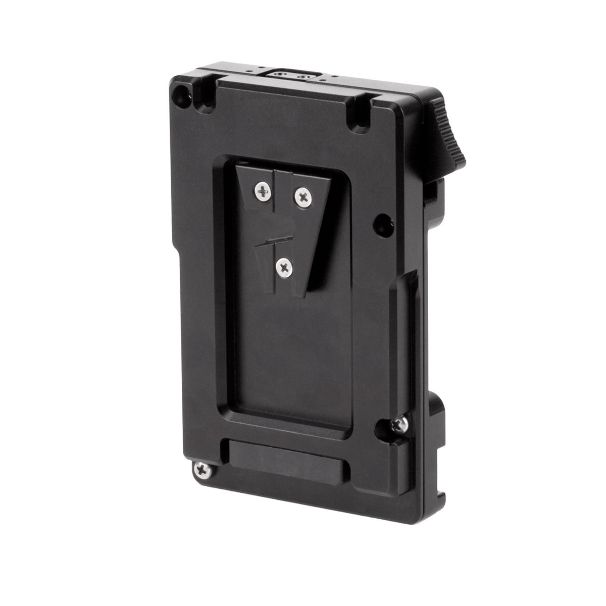 Wooden Camera WC Pro V-Mount Camera Side to Gold Mount Battery Side Adapter (3x D-Tap and Digital Fuse)