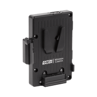 Wooden Camera WC Pro Gold Mount Camera Side to V-Mount Battery Side Adapter (3x D-Tap and Digital Fuse)