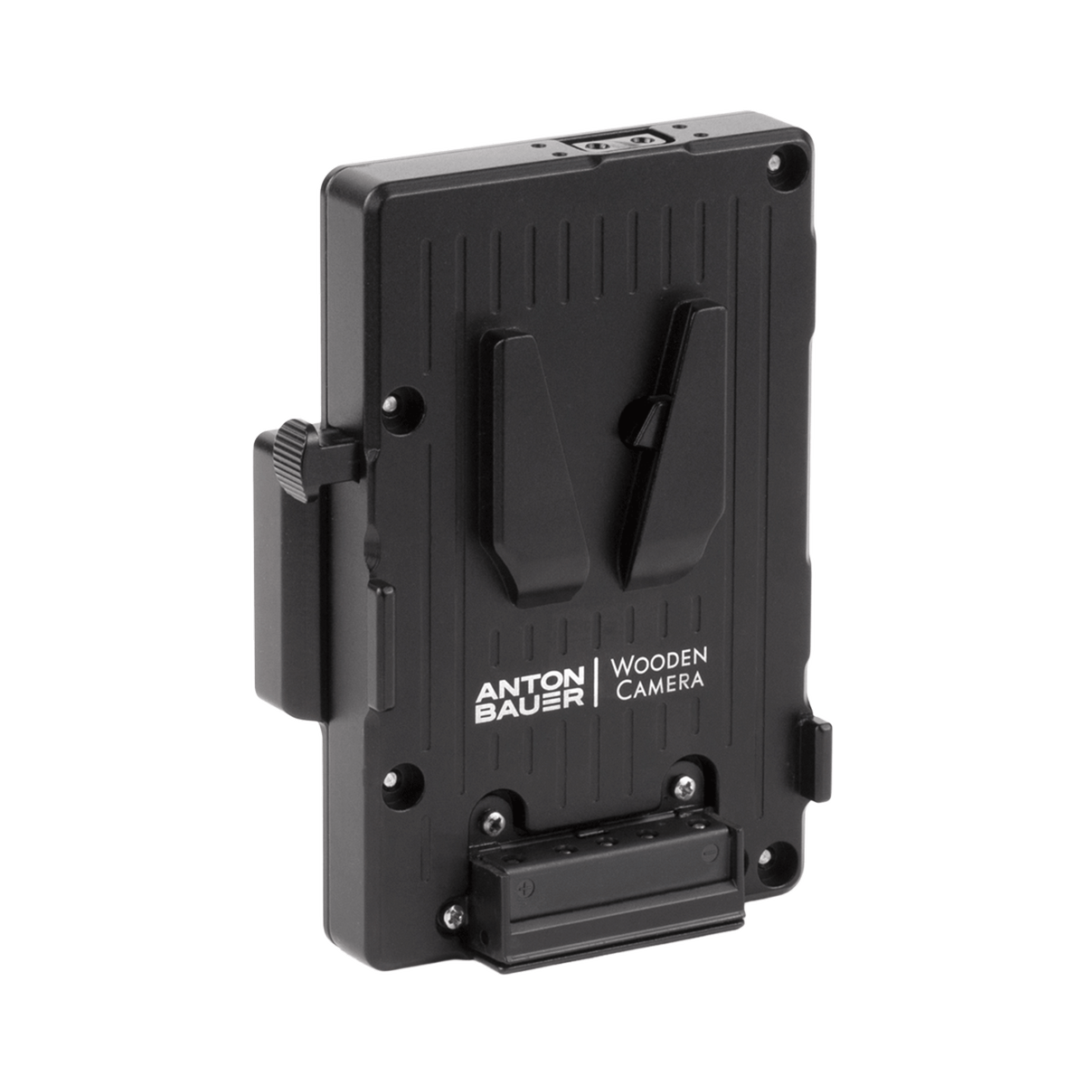 Wooden Camera WC Pro Gold Mount Camera Side to V-Mount Battery Side Adapter (3x D-Tap and Digital Fuse)