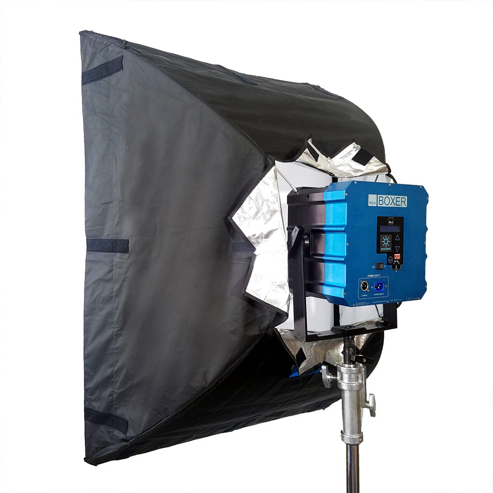 Chimera LIGHTBANK - NILA BOXER- SUPER PRO WITH 1/2 AND 1/4 SCREEN - NO BAFFLE - SHORT POLES