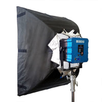 Chimera LIGHTBANK - NILA BOXER- SUPER PRO WITH 1/2 AND 1/4 SCREEN - NO BAFFLE - SHORT POLES
