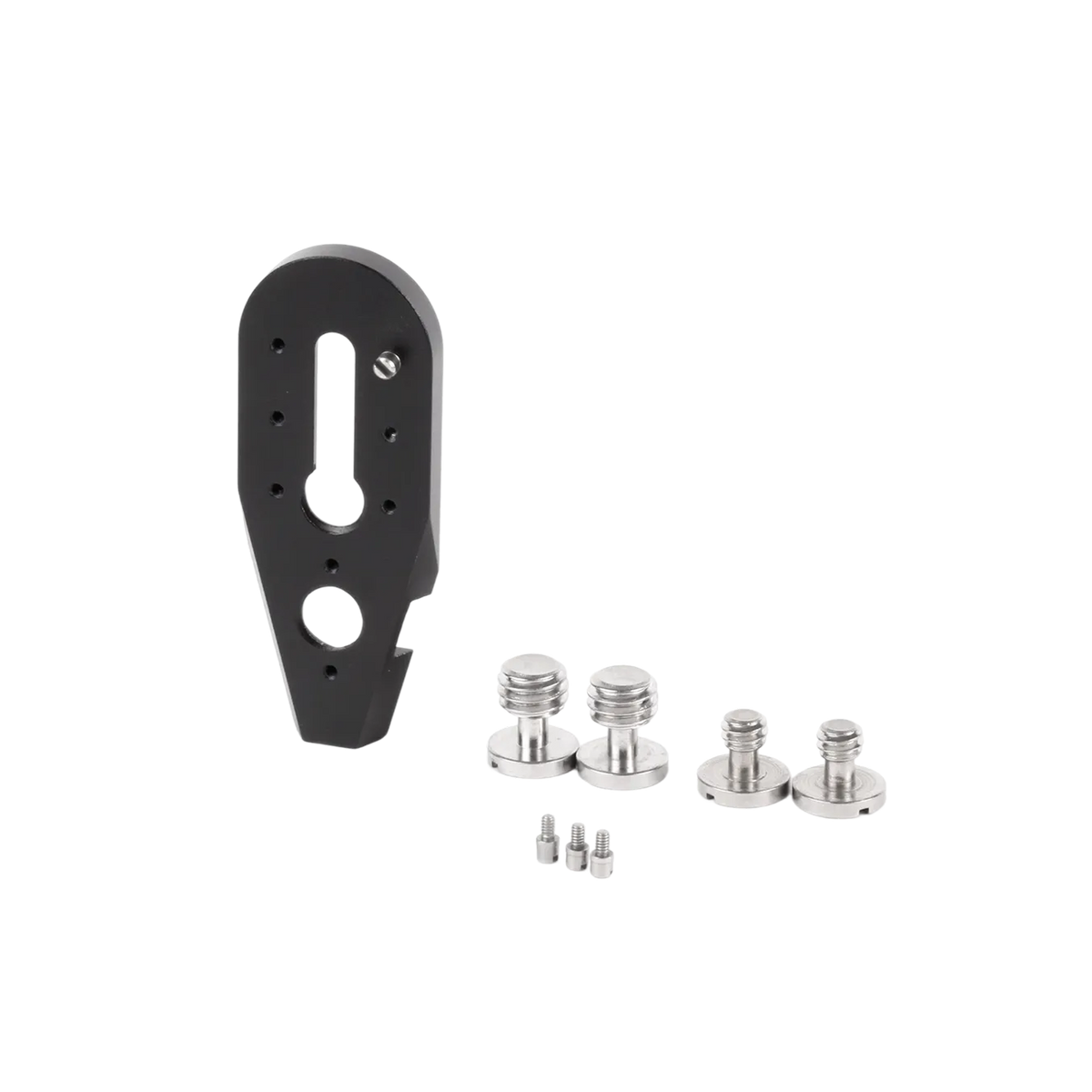 Wooden Camera Offset V-Lock Accessory Wedge (Screw Slot and ARRI Accessory Mount 3/8"-16)