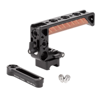 Wooden Camera NATO Handle Plus V2 Kit (NATO ARRI 70mm Rail 1.67" Screw Channel)