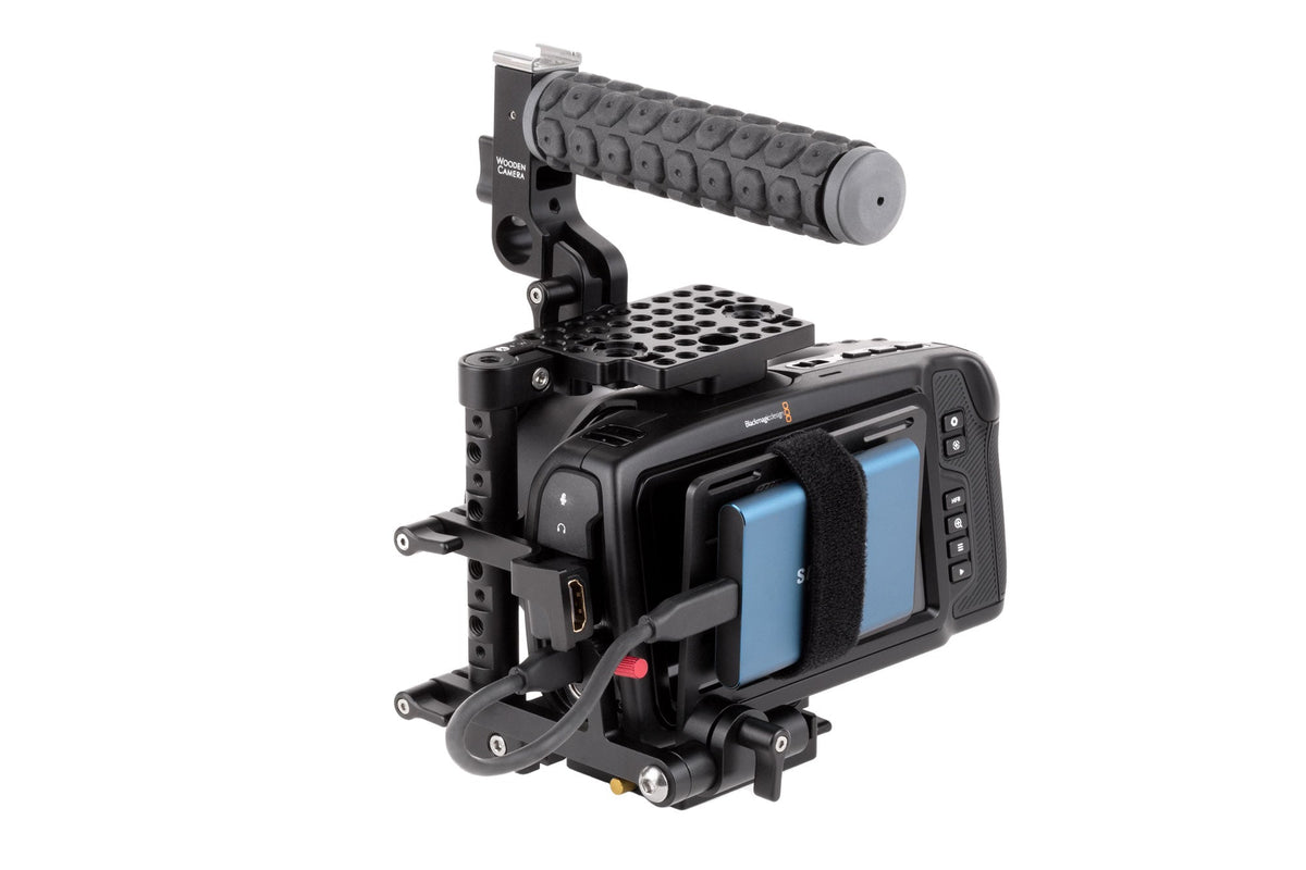 Wooden Camera Unified BMPCC4K / BMPCC6K Camera Cage SSD Mount