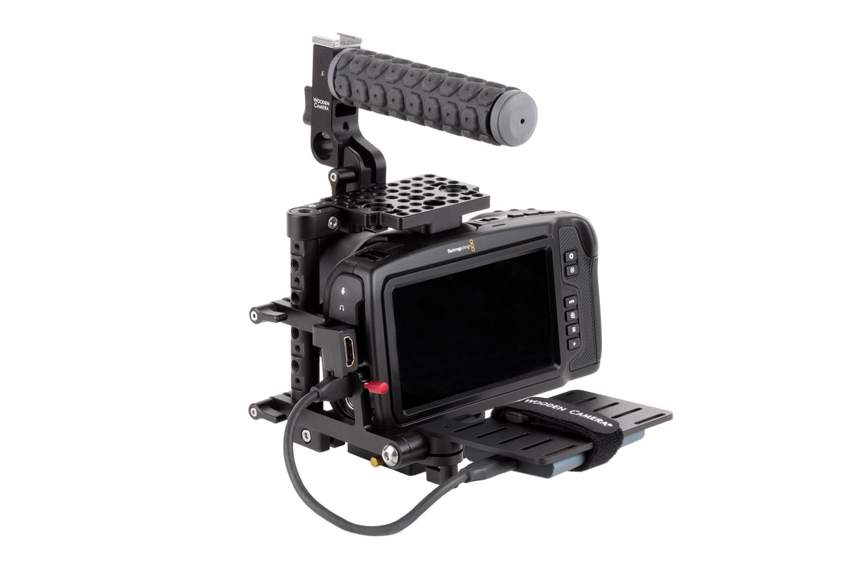 Wooden Camera Unified BMPCC4K / BMPCC6K Camera Cage SSD Mount