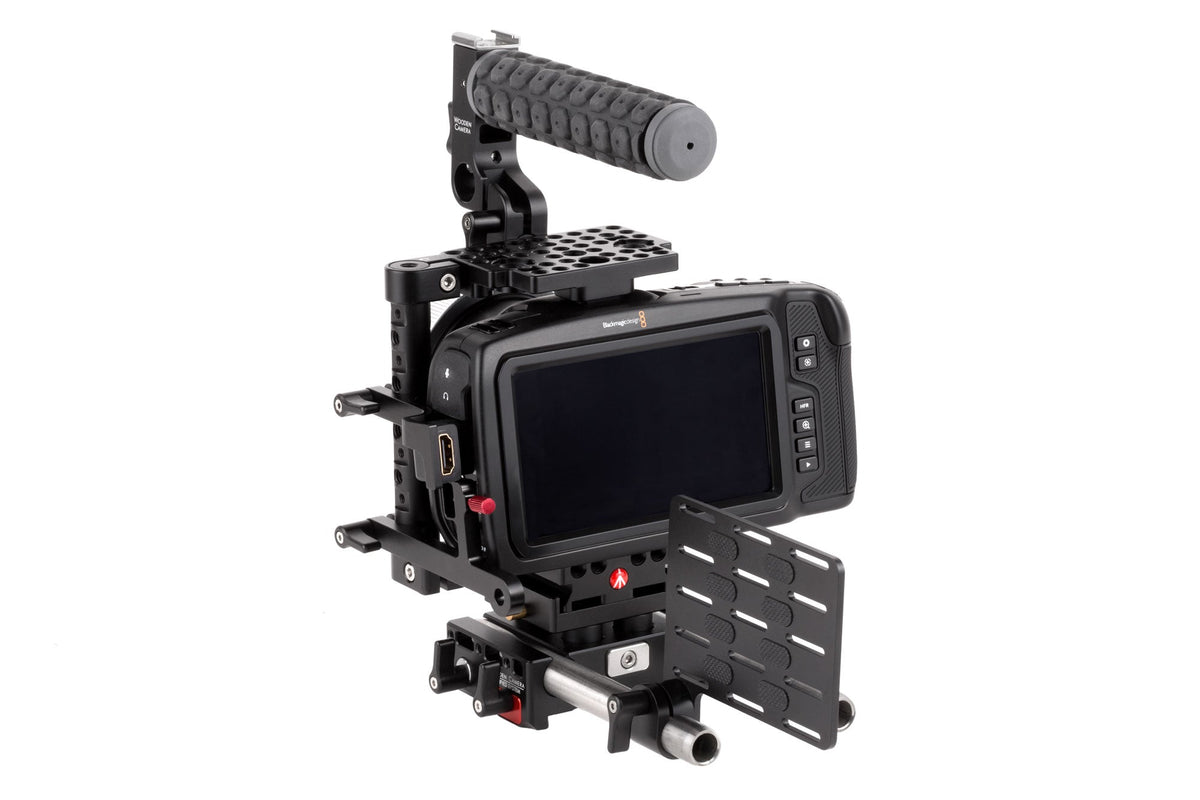 Wooden Camera Unified BMPCC4K / BMPCC6K Camera Cage SSD Mount