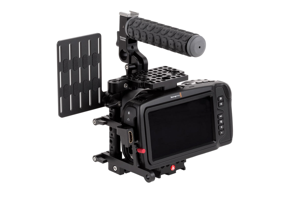 Wooden Camera Unified BMPCC4K / BMPCC6K Camera Cage SSD Mount